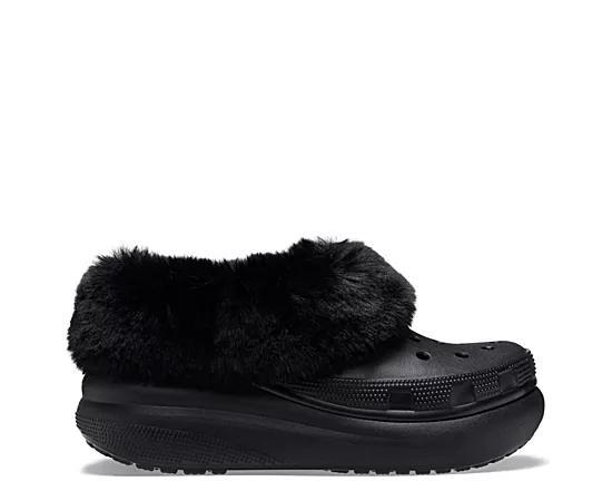 CROCS Classic Furever Crush Faux Shearling Lined Clog Product Image