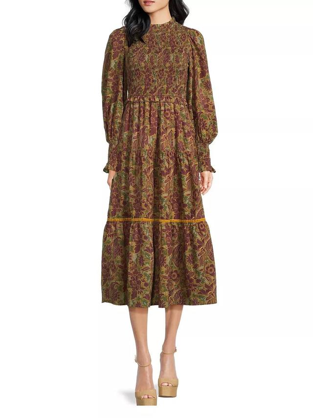 Ivy Cotton Midi-Dress Product Image