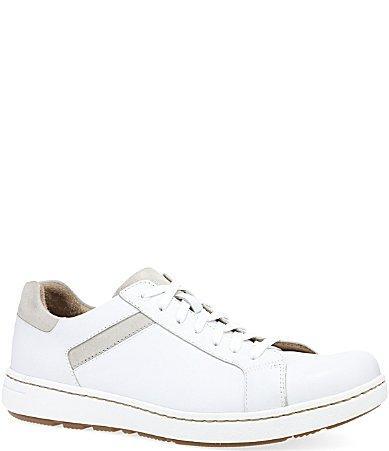 Dansko Mens Trevor Leather Lace Up Sneakers Product Image