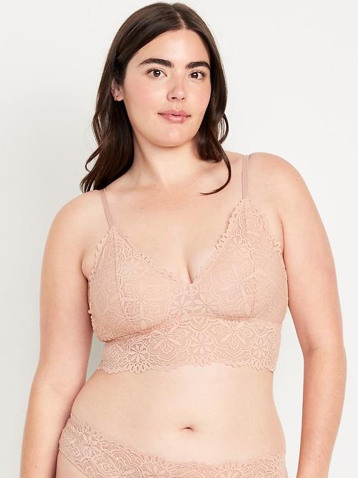 Lace Longline Bralette Product Image