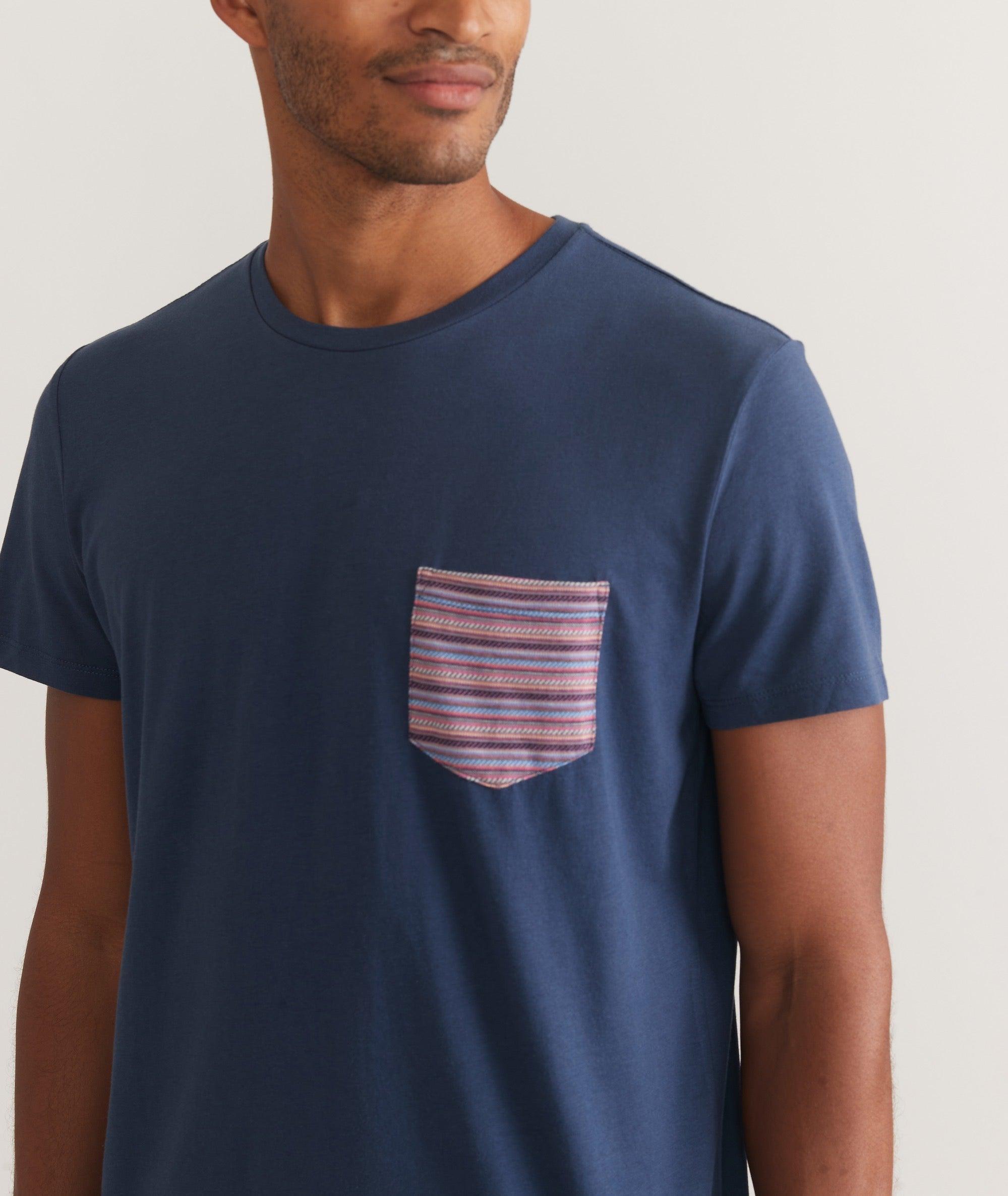 Signature Printed Pocket Tee Product Image