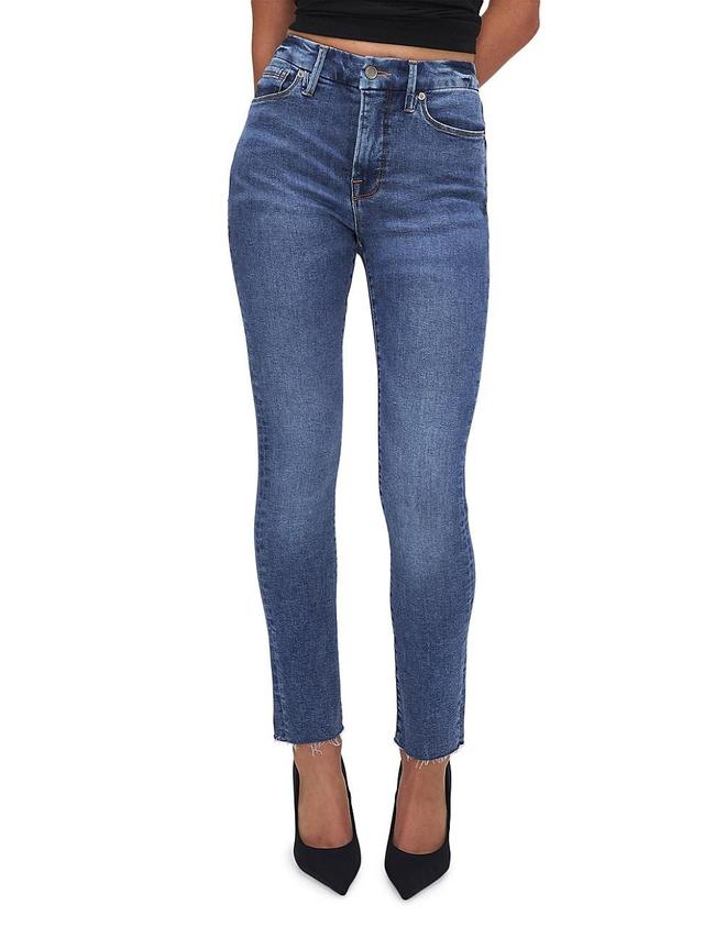 Womens Good Legs Cig Raw-Edge Jeans Product Image