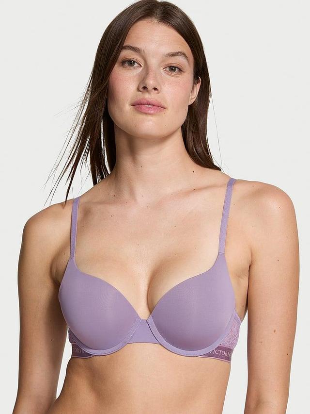 Push-Up Perfect Shape Lace-Trim Bra Product Image