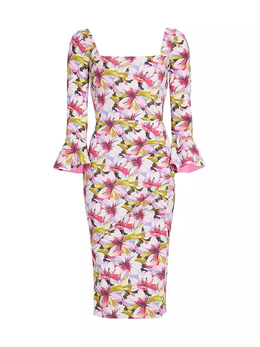 Astra Floral Cocktail Dress Product Image