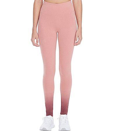 Andrew Marc Sport Leg High Rise Elastic Waist Ombre Full Length Legging Product Image