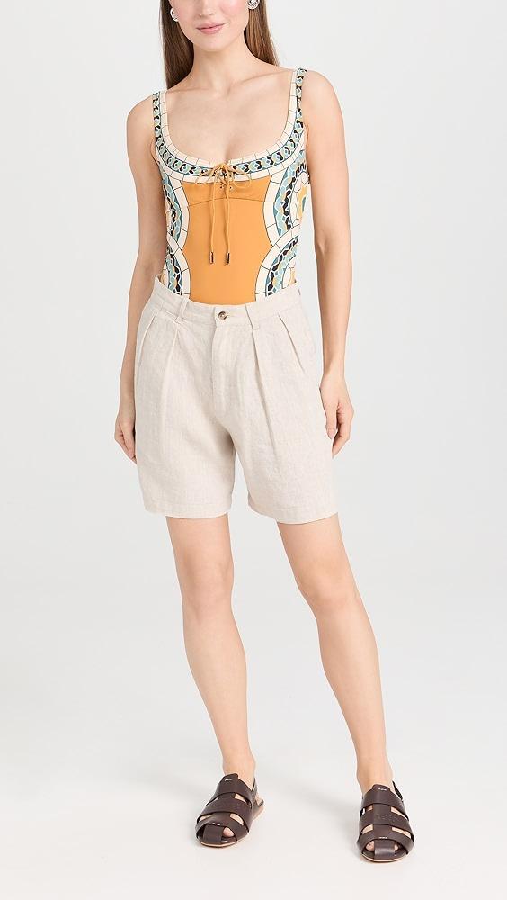 La Double J Sleeveless Sunset One Piece | Shopbop Product Image