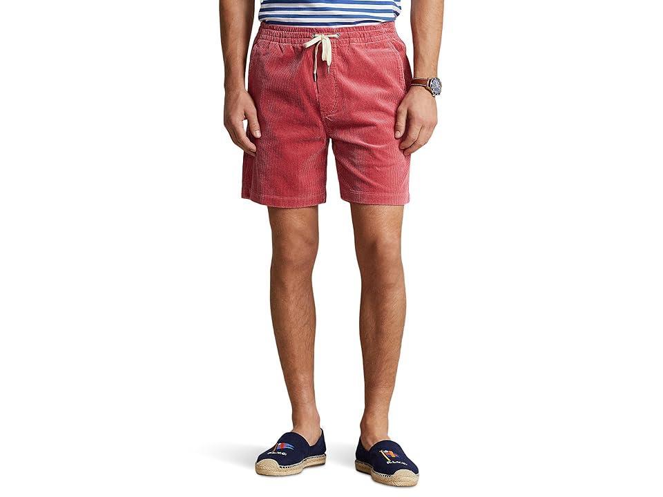 Polo Ralph Lauren 6-Inch Polo Prepster Corduroy Shorts (Adirondack Berry) Men's Shorts Product Image