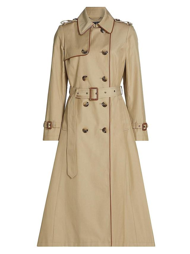 Womens Alexa Belted Trench Coat Product Image