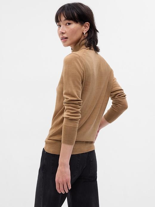 Merino Wool Turtleneck Sweater Product Image