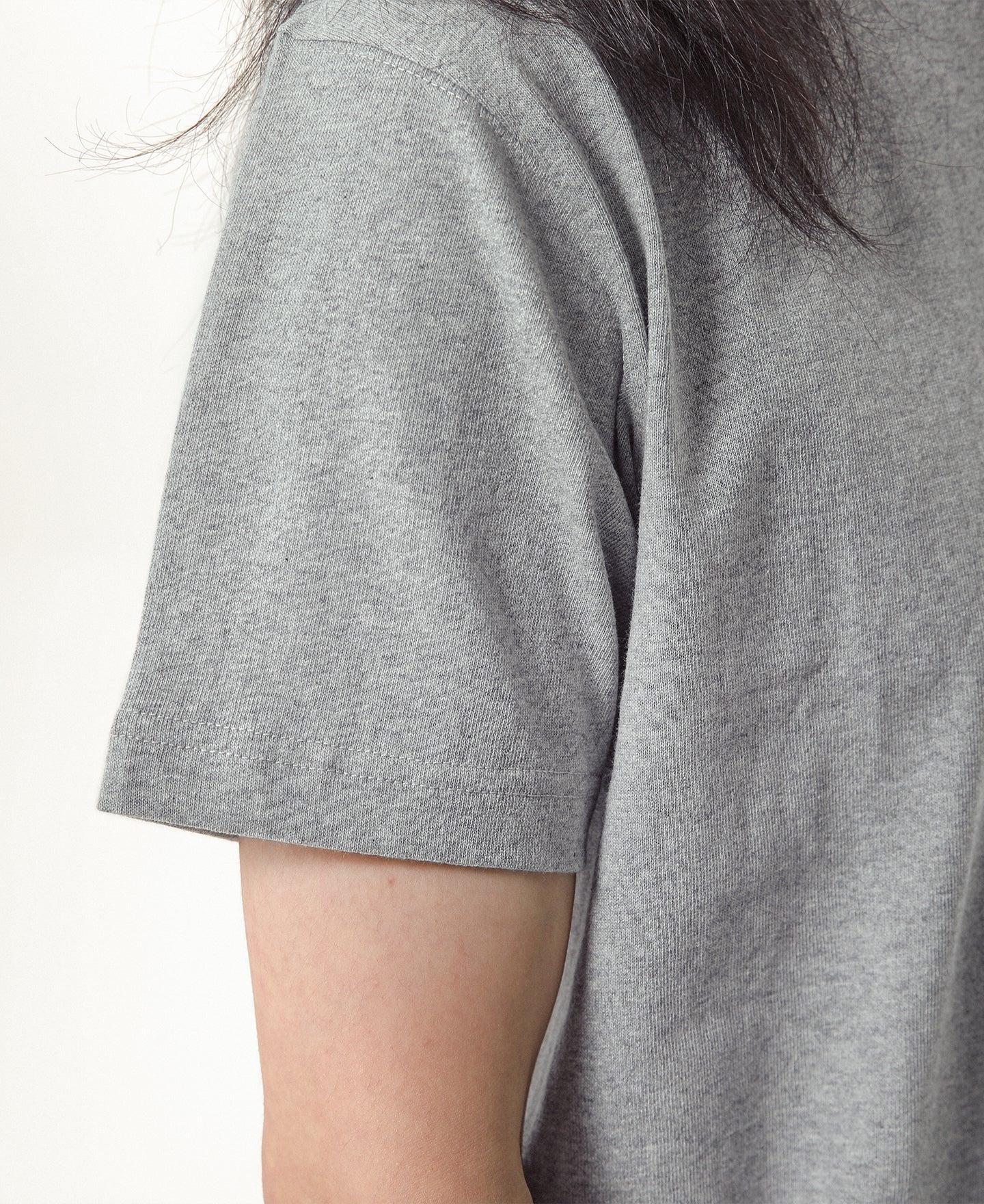 9 oz US Cotton Tubular T-Shirt - Gray Product Image