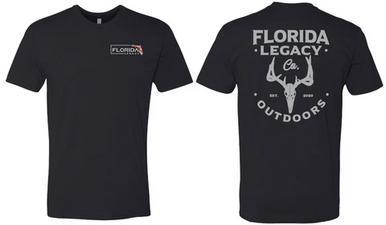 Florida Legacy® Men's S/S Black Swamp Donkey T-Shirt Product Image