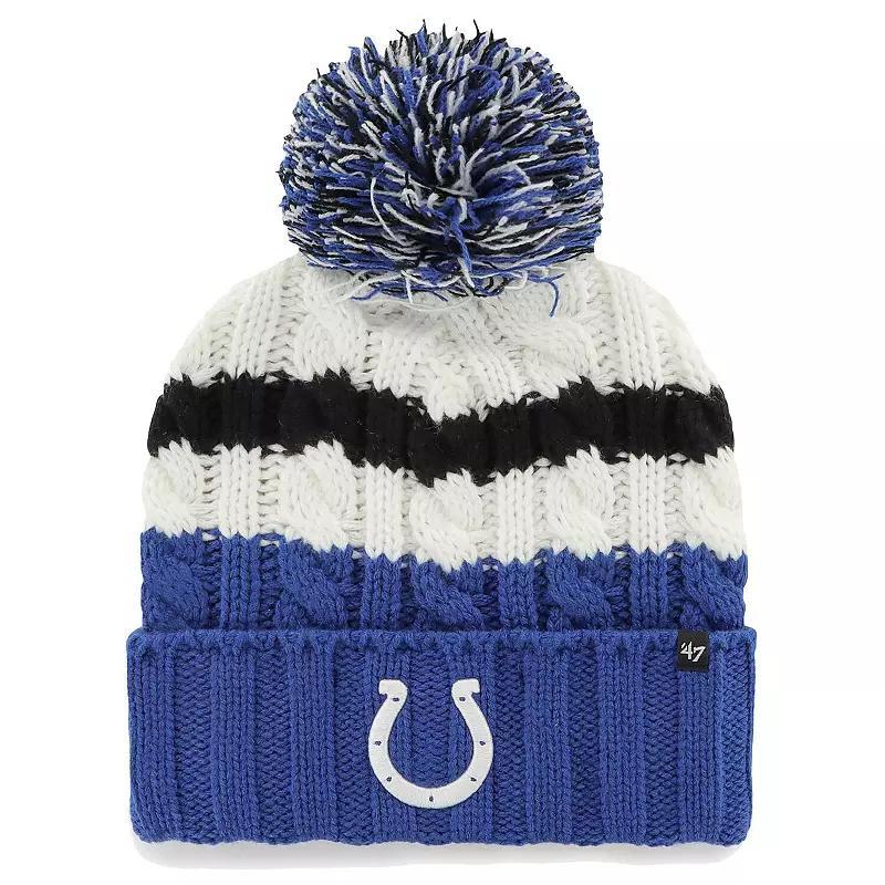 Womens 47 Indianapolis Colts Ashfield Cuffed Knit Hat with Pom Product Image