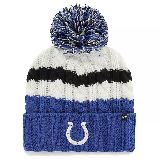 Womens 47 Indianapolis Colts Ashfield Cuffed Knit Hat with Pom Product Image