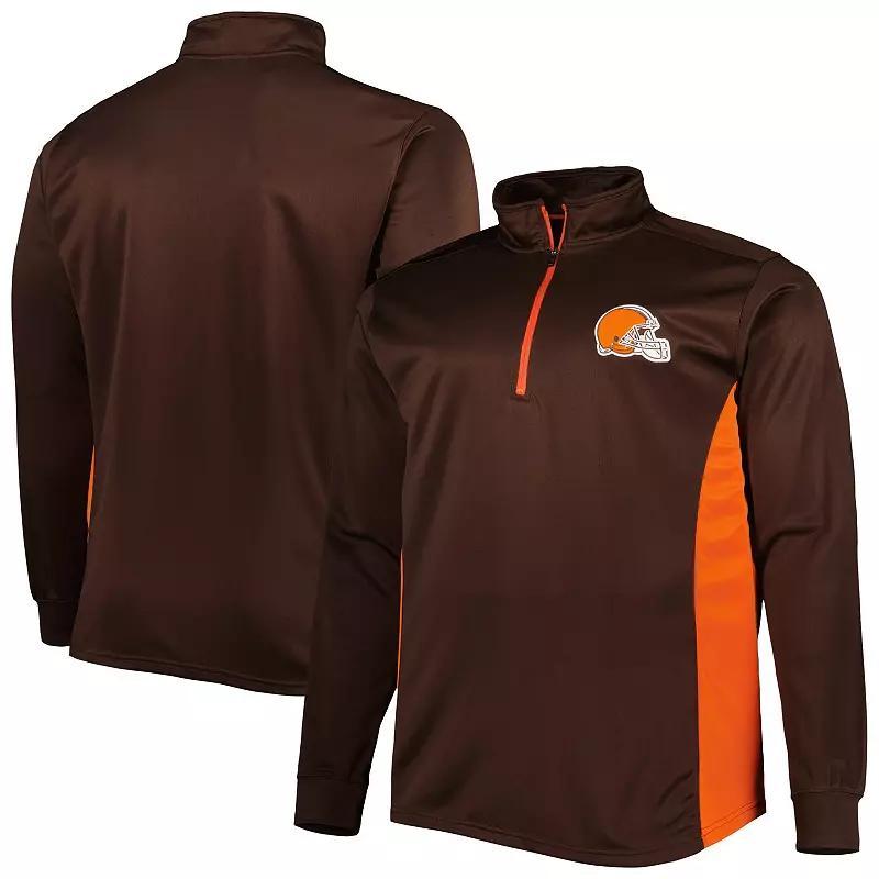 Mens Cleveland s Big & Tall Quarter-Zip Top Product Image