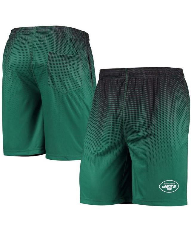 Mens Green New York Jets Pixel Gradient Training Shorts - Green Product Image