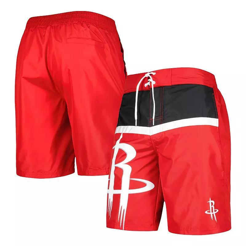 Mens G-III Sports by Carl Banks Houston Rockets Sea Wind Swim Trunks Product Image