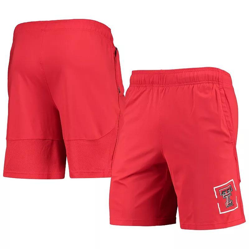 Mens Under Armour Texas Tech Raiders Mesh Raid Performance Shorts Product Image