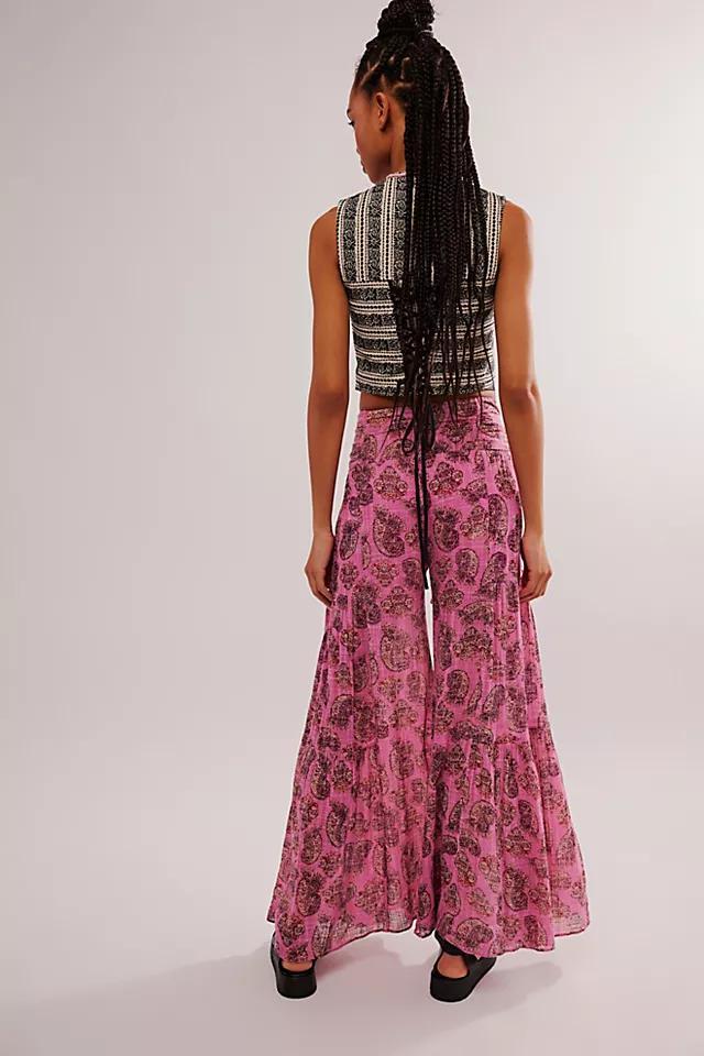 FP One Good Day Printed Wide-Leg Pants Product Image