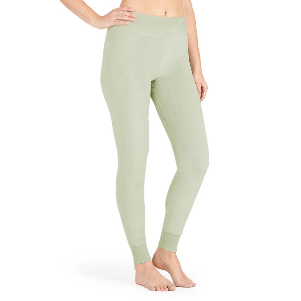 Wander by Hottotties Womens Velour Leggings - Seagrass Product Image