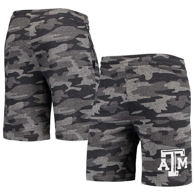 Mens Concepts Sport Charcoal/Gray Texas A&M Aggies Camo Backup Terry Jam Lounge Shorts Product Image