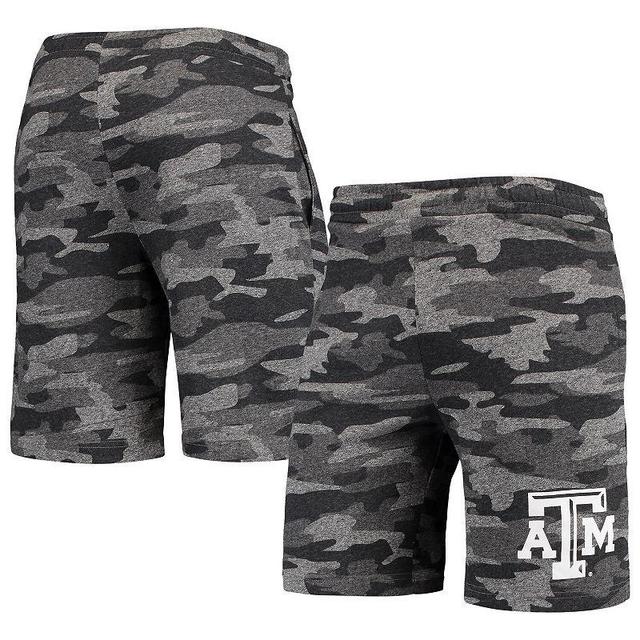 Mens Concepts Sport /Gray Texas A&M Aggies Camo Backup Terry Jam Lounge Shorts Grey Product Image