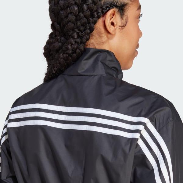 Future Icons 3-Stripes Woven 1/4 Zip Jacket Product Image