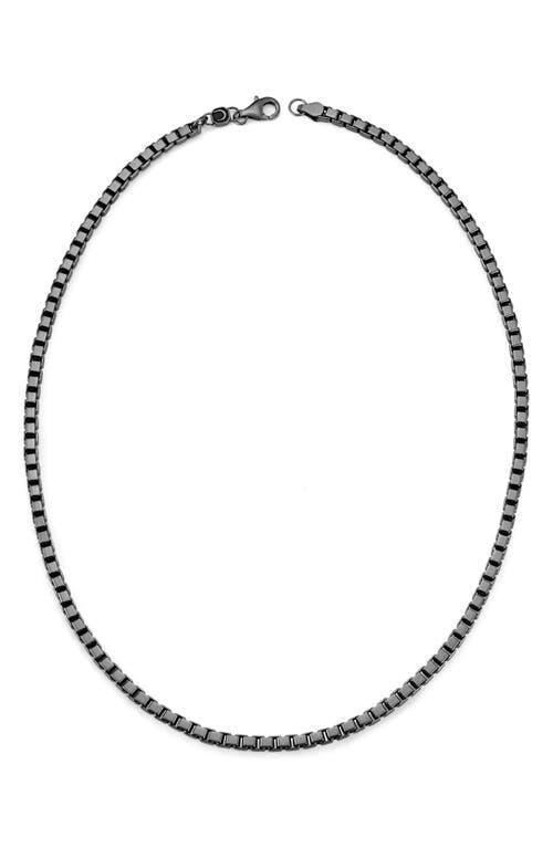 Crislu Mens Box Chain Necklace Product Image