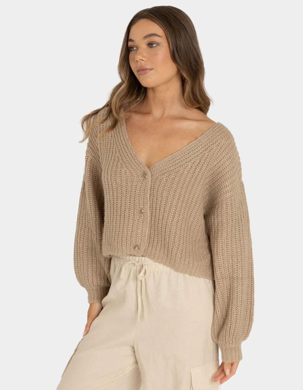 RHYTHM Eadie Womens Oversized Knit Cardigan product image