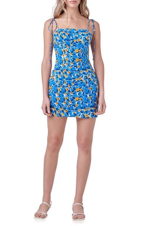 Endless Rose Floral Textured Minidress Product Image