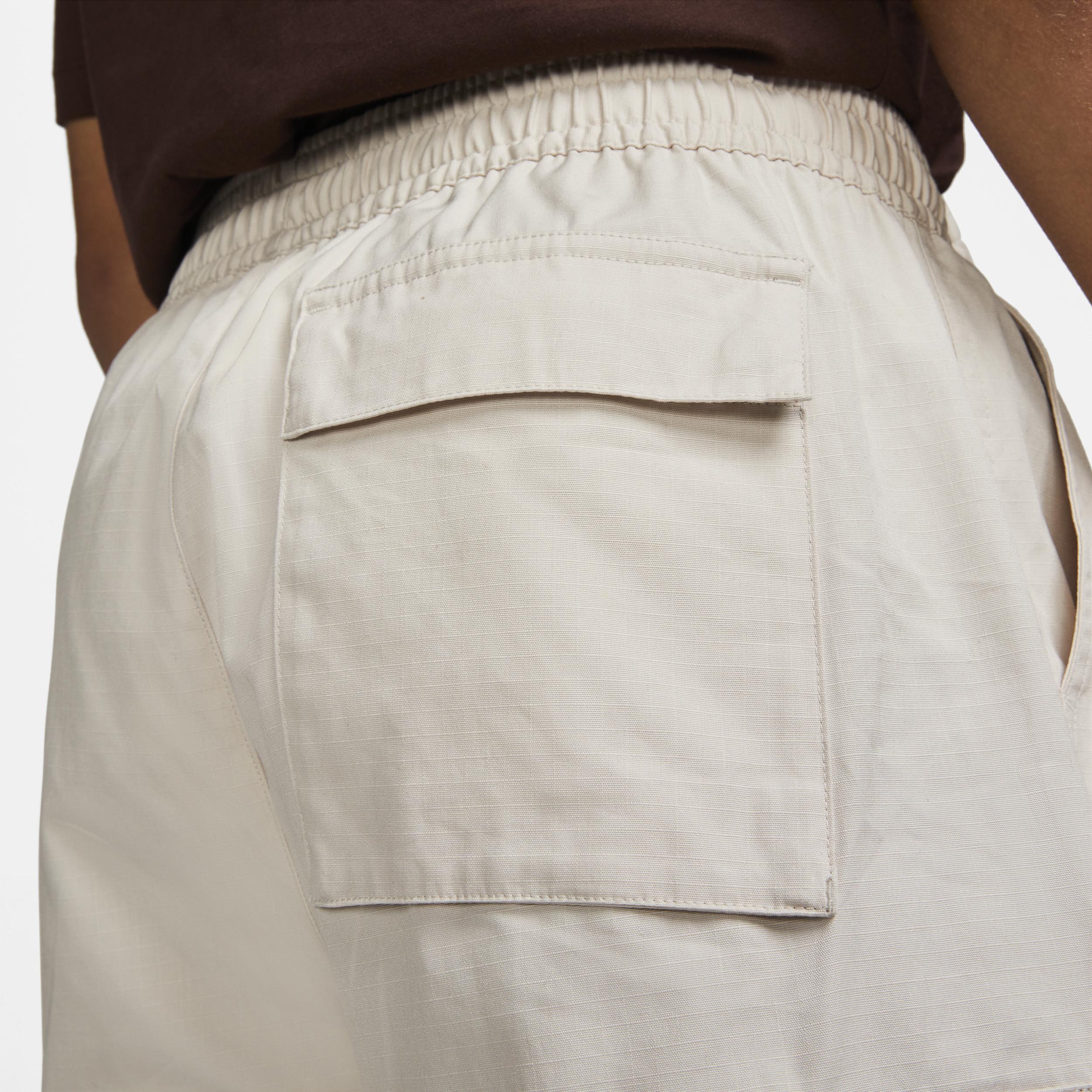 Nike Mens Nike Club Cargo Shorts - Mens White/Brown/White Product Image