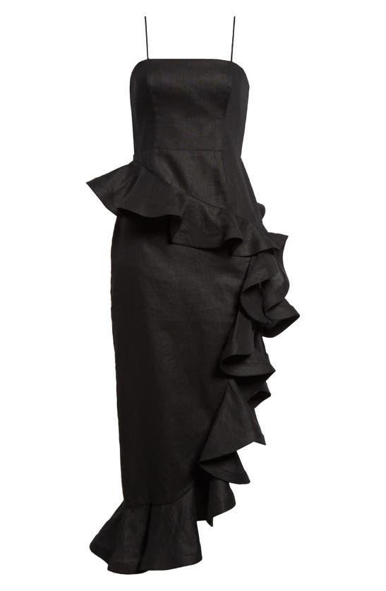 Harmony Tango Midi Dress In Black Product Image