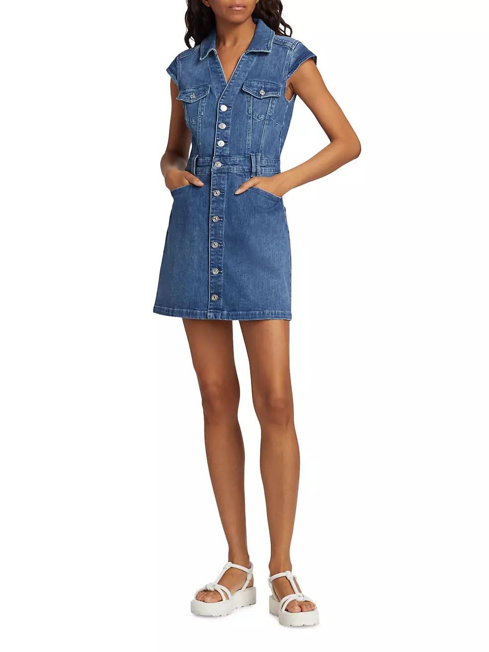 Jaxsyn Denim Minidress Product Image