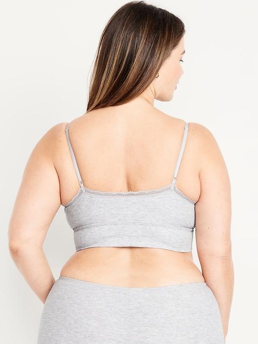 Longline Waffle Bralette Product Image