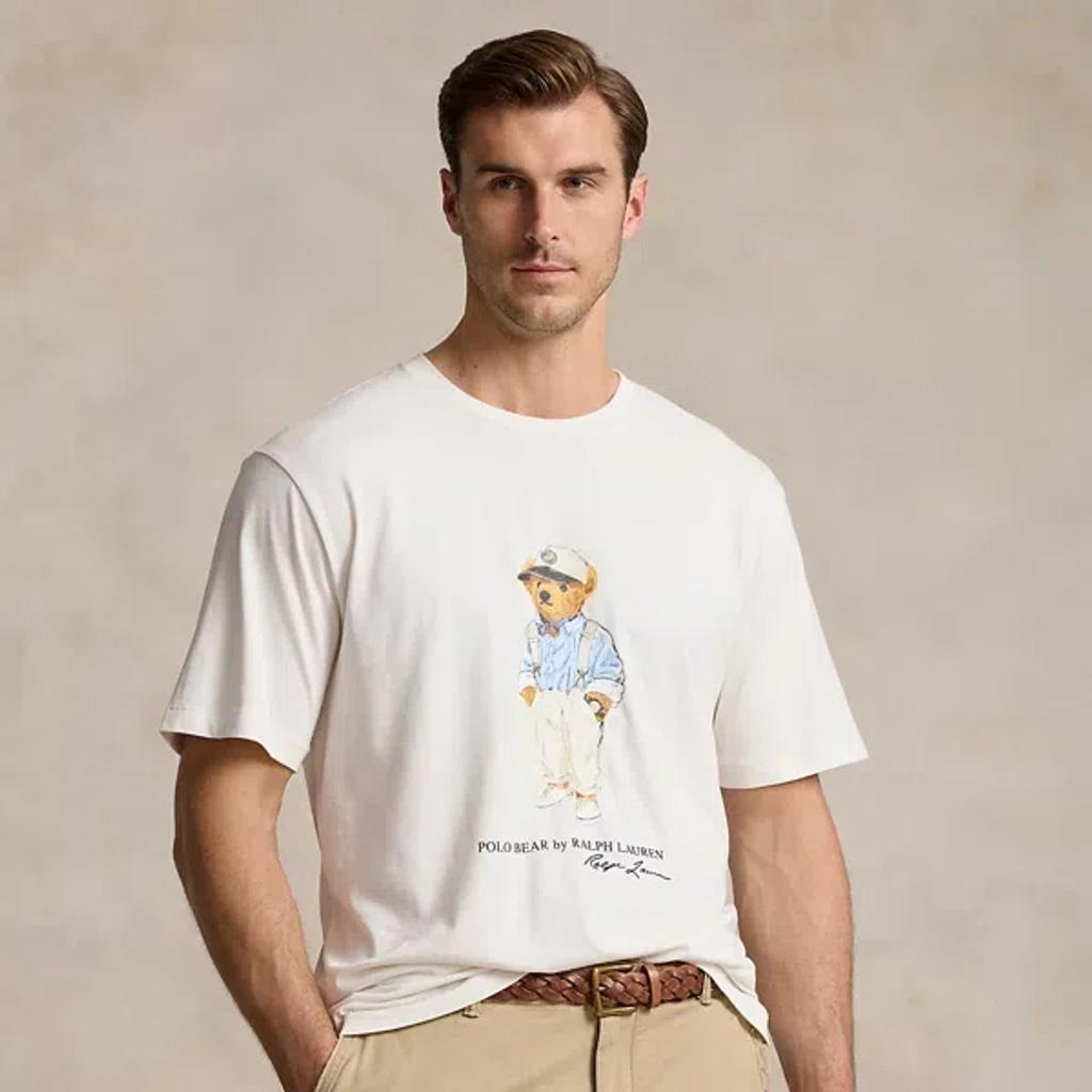 Polo Bear Jersey T-shirt In Deckwash White product image