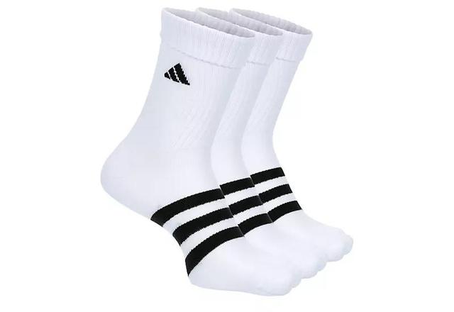 Adidas Men's Large Adaptive Crew Socks 3 Pairs Product Image