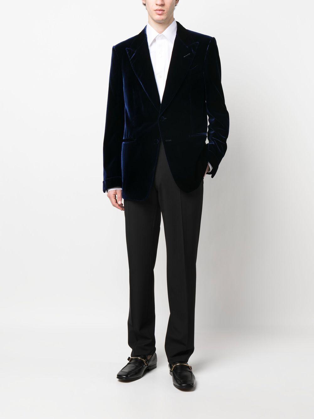 Straight-leg Tailored Trousers In Black Product Image