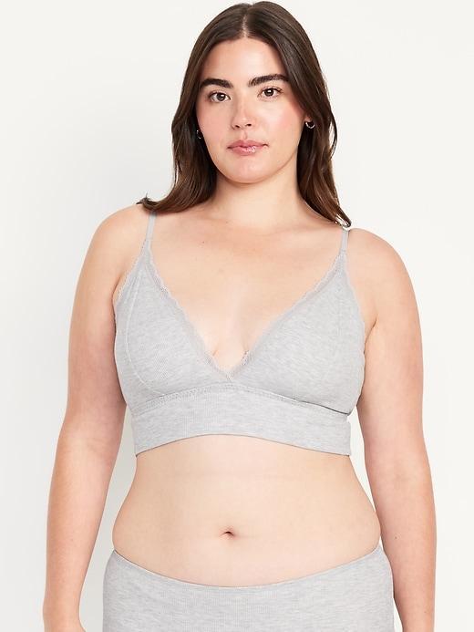 Longline Waffle Bralette Product Image