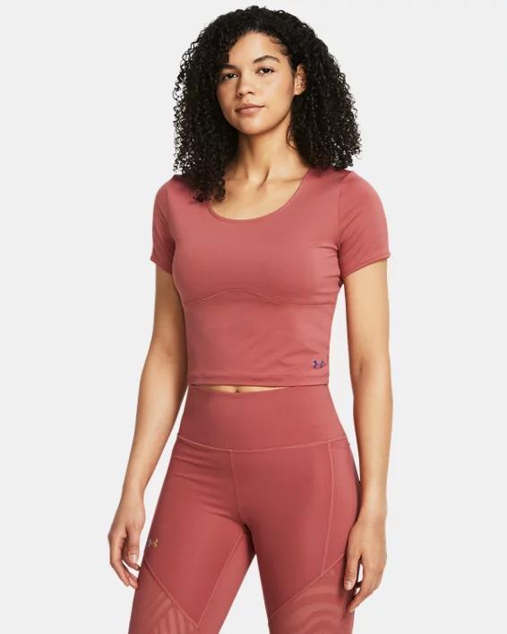 Women's UA Vanish Elite Vent Crop Short Sleeve Product Image