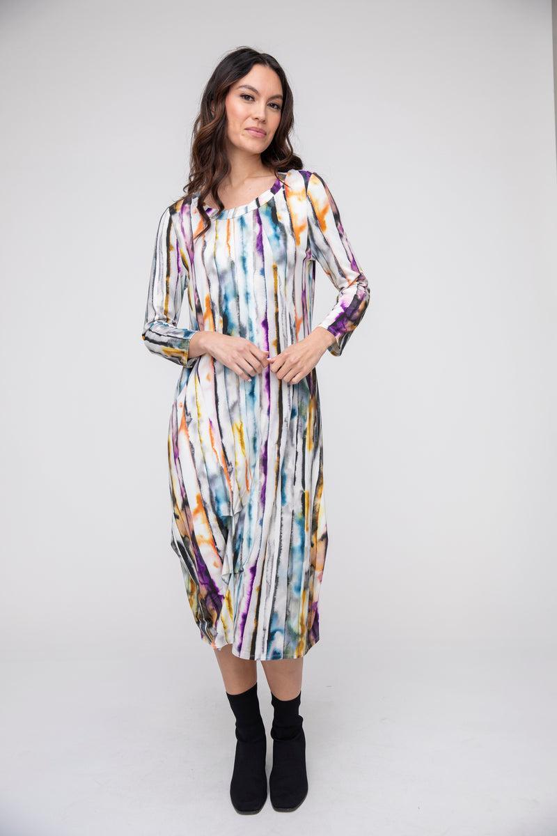 Arty Stripe Dress Product Image