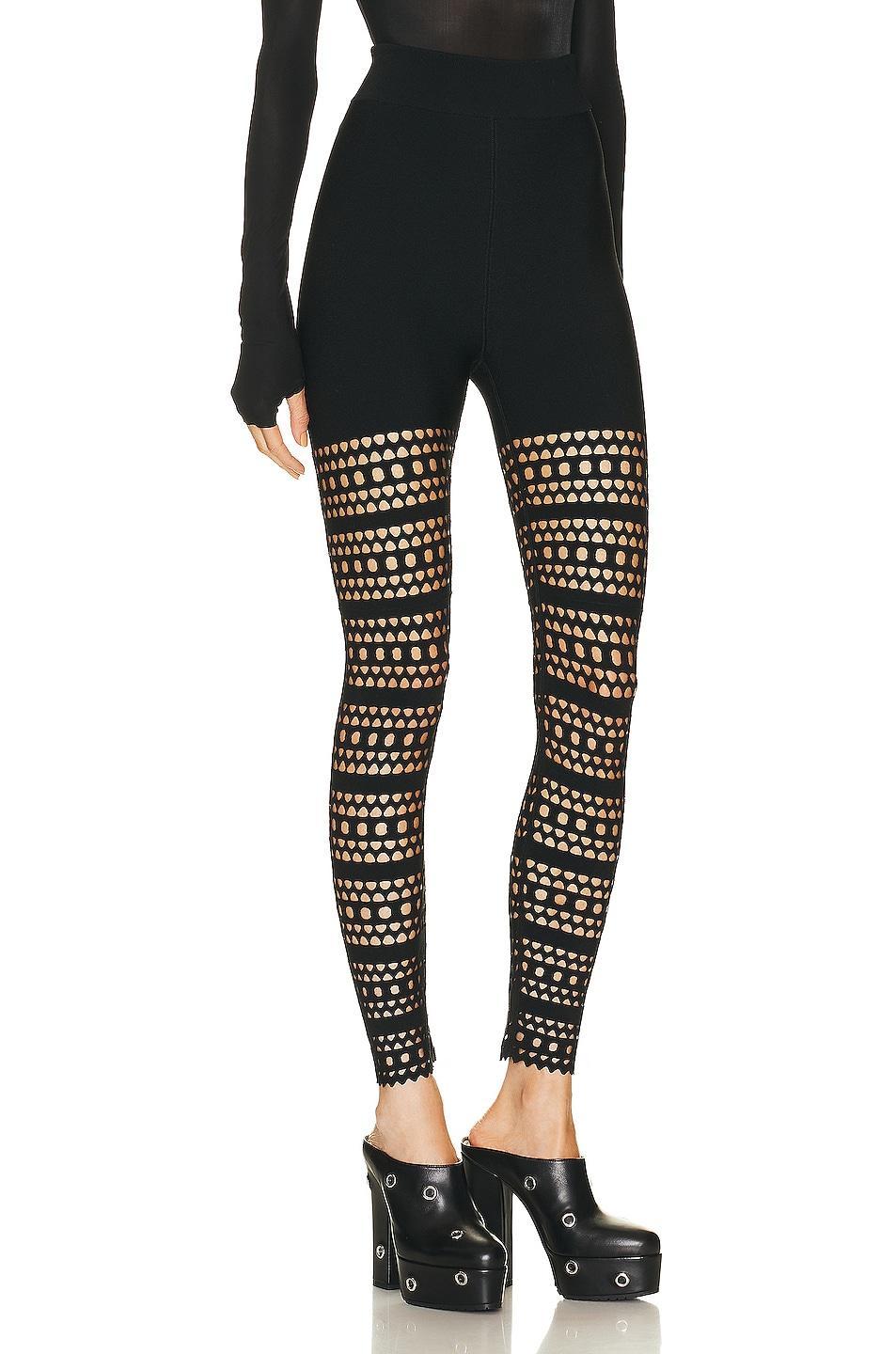 ALAÏA Vienne Legging Black. (also in 40, 42). Product Image