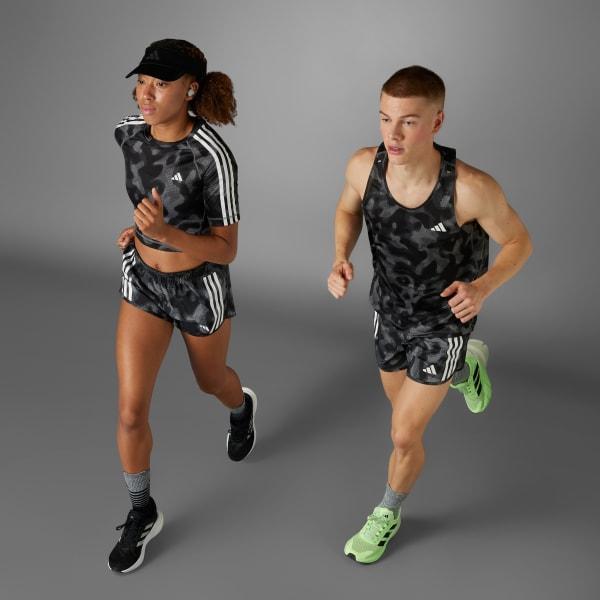 Own the Run 3-Stripes Allover Print Singlet Product Image