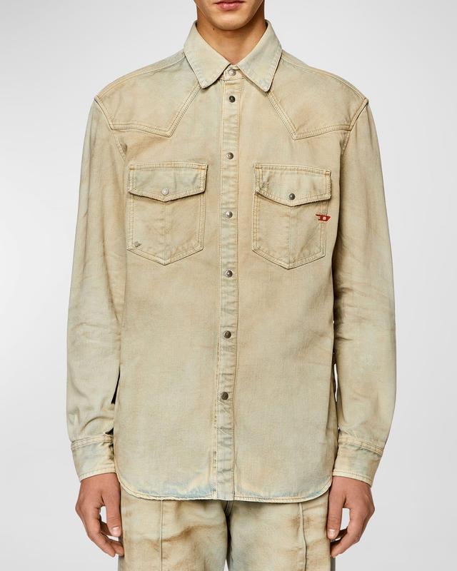 Mens D-Ocean Western Button-Down Shirt Product Image