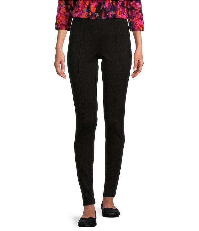 Intro Bella Double Knit Ponte Pull-On Skinny Leg Pants Product Image