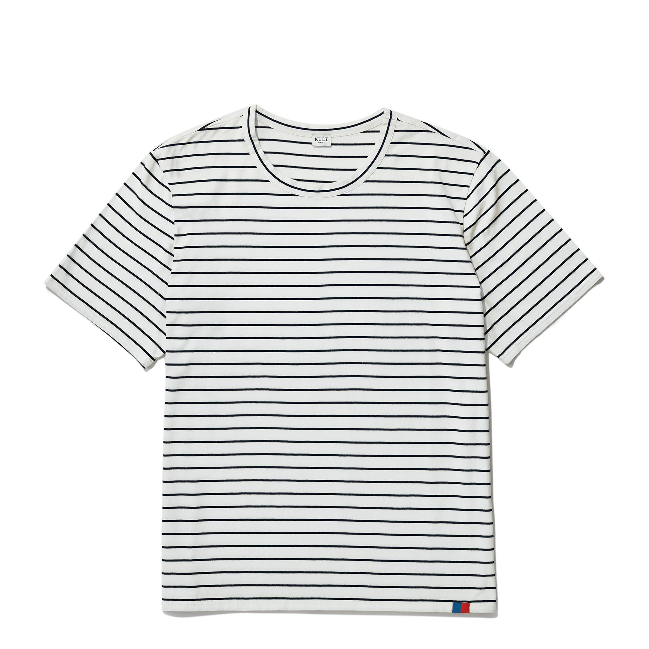 The Modern - Cream/Navy Pinstripe Female Product Image