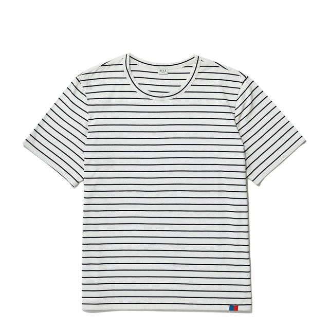 The Modern - Cream/Navy Pinstripe Female Product Image