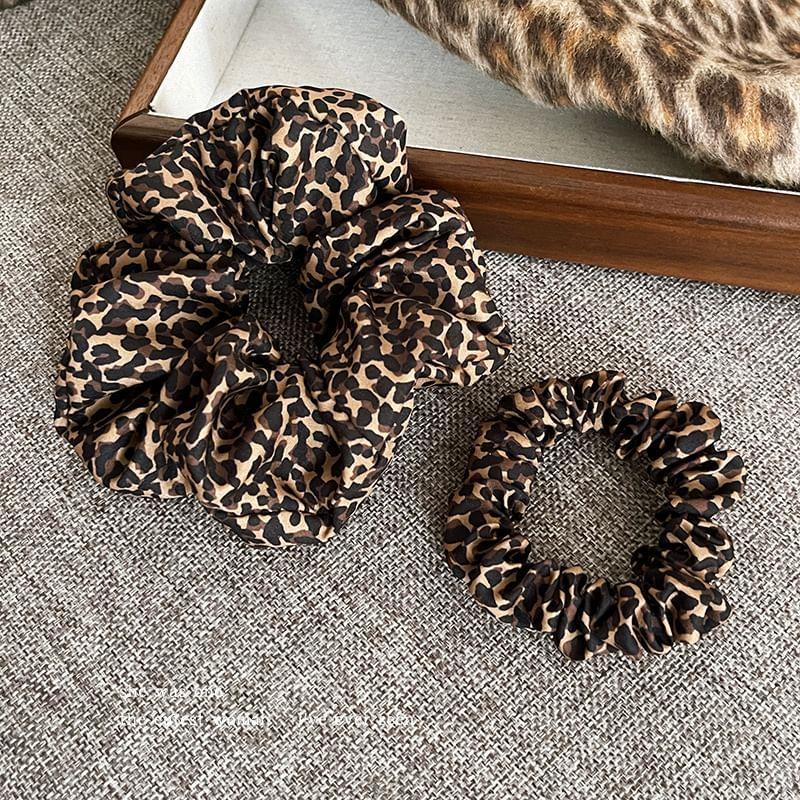 Leopard Print Fabric Scrunchie (Various Designs) Product Image