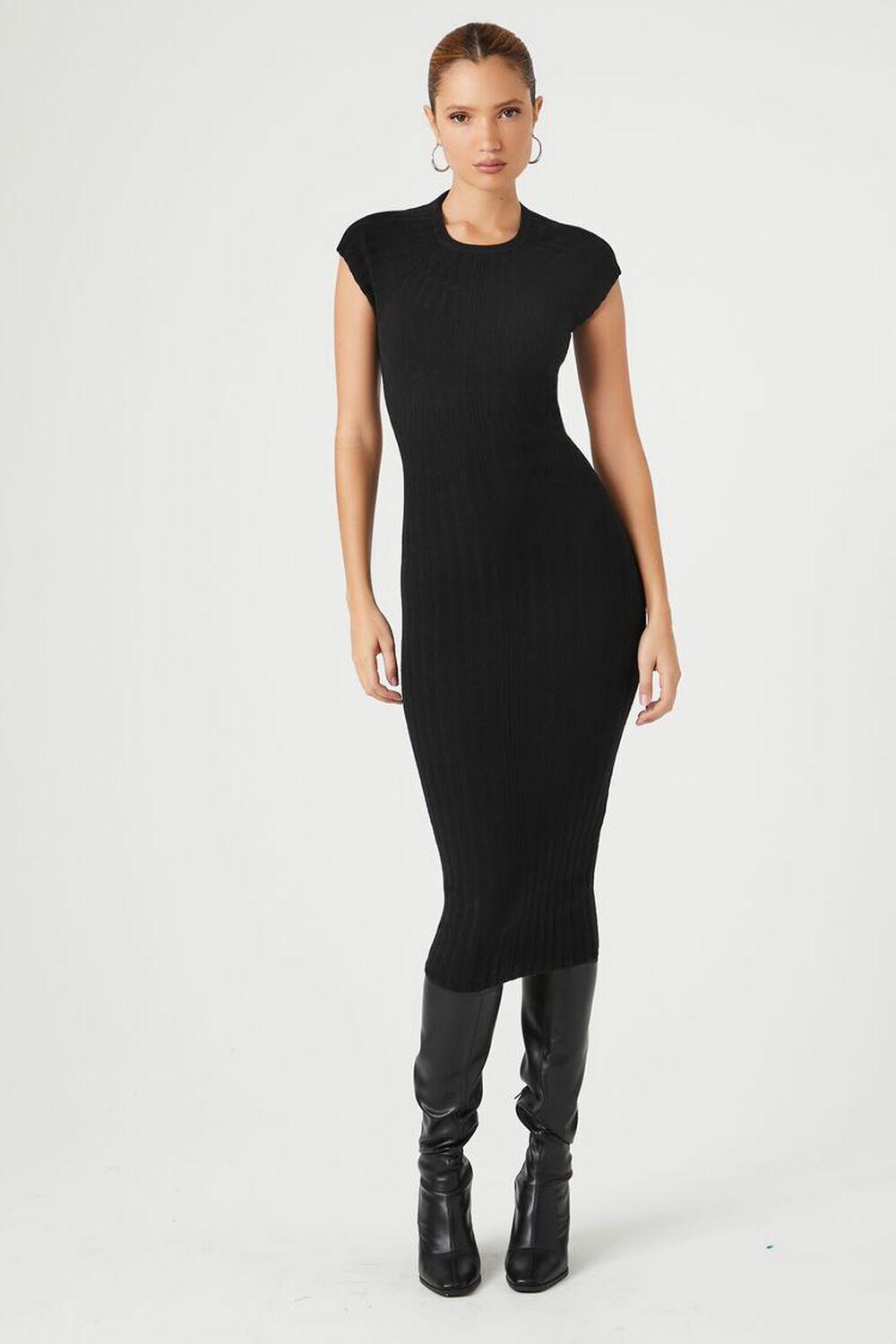 Twisted Sweater Midi Dress | Forever 21 Product Image