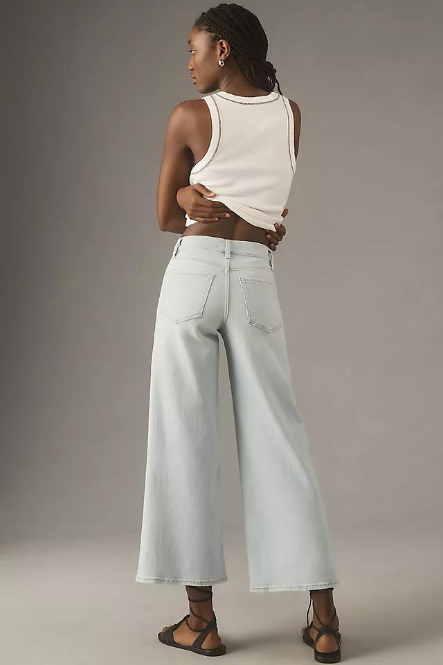 FRAME Le Palazzo High-Rise Crop Wide-Leg Jeans Product Image