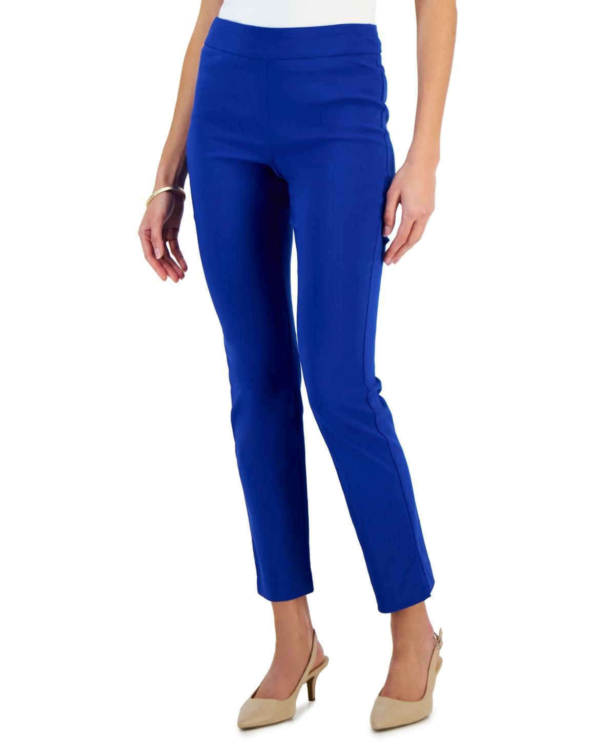 Jm Collection Womens Cambridge Woven Pull-On Pants, Created for Macys Product Image