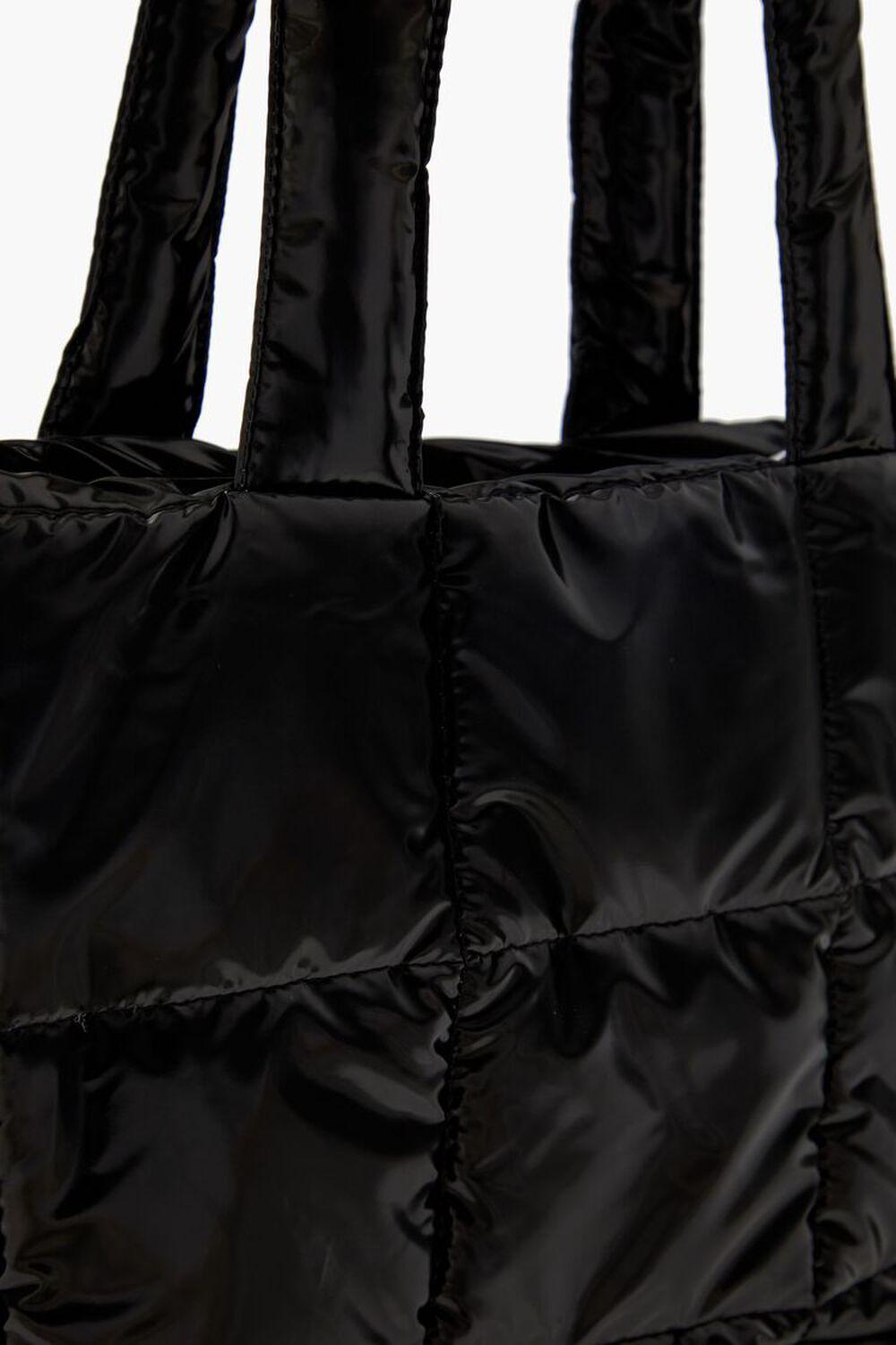 Quilted Faux Leather Tote Bag | Forever 21 Product Image